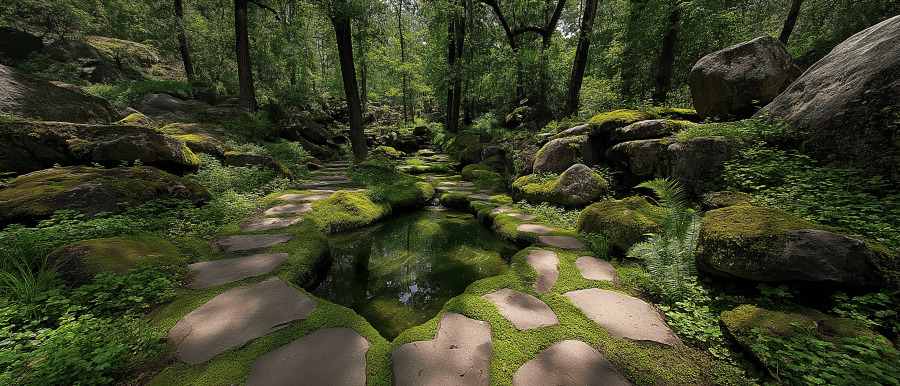 Mossy Garden puzzle preview